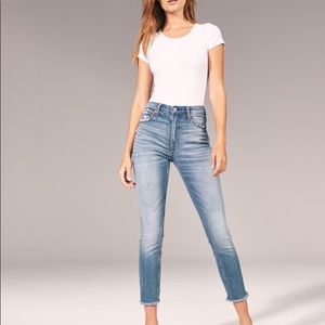 Abercrombie & Fitch High Rise Slim Jeans